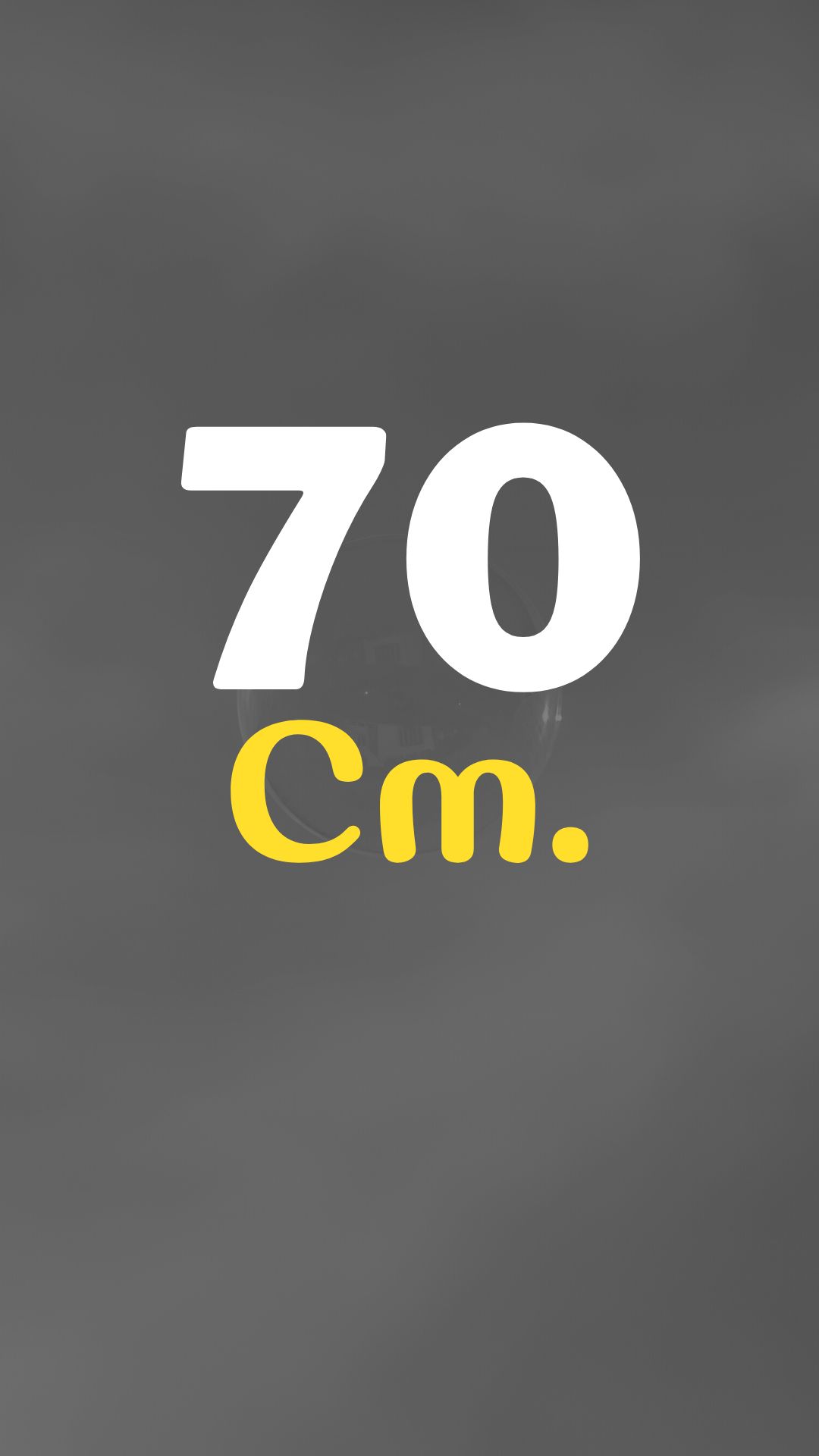 70cm